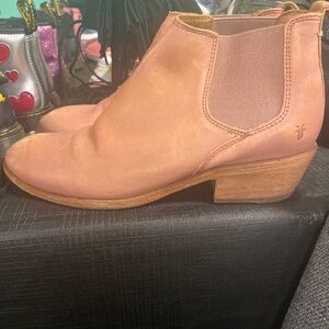 Frye ankle boots leather